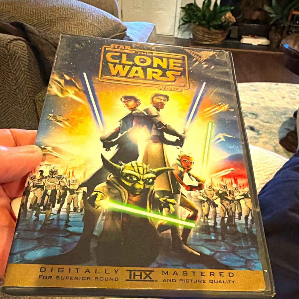 Warner Home Video Star Wars: The Clone Wars DVD Widescreen 2008 PG 98 Min